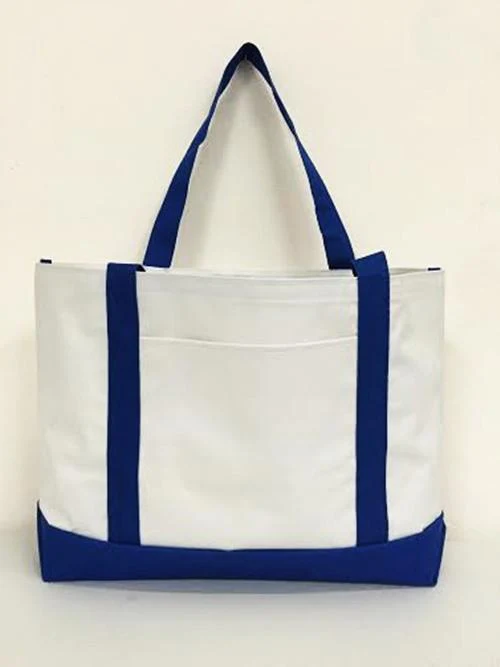 Grocery Shopping Tote Bag With Large Outside Pocket - By Piece