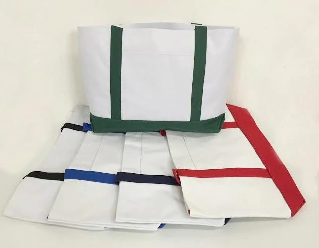 Grocery Shopping Tote Bag With Large Outside Pocket - By Piece