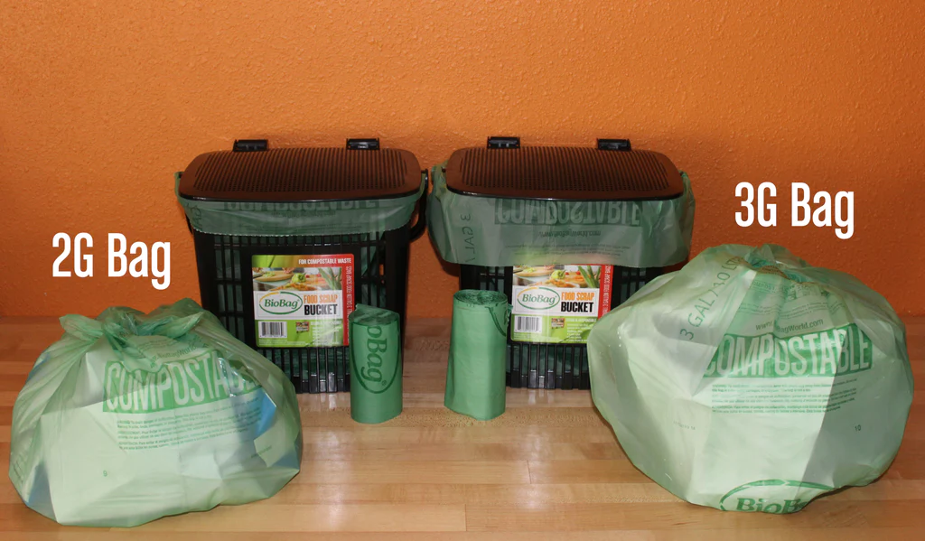 3 Gallon - Home Compostable Trash Bags 500 ct