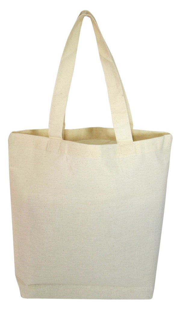 Premium Quality 100% Cotton Reusable Tote Bags