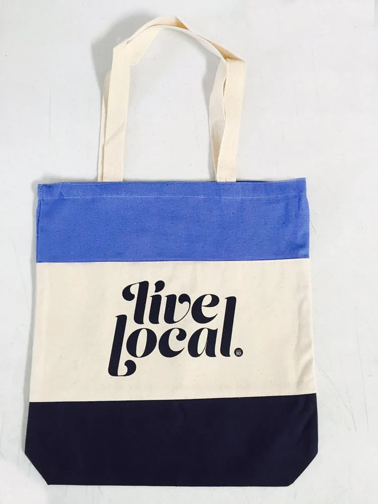 Wholesale Heavy Canvas Tote Bags Tri-Color - By Piece