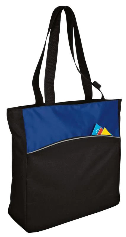 Improved Two-Tone Colorblock Tote Bag - By Piece