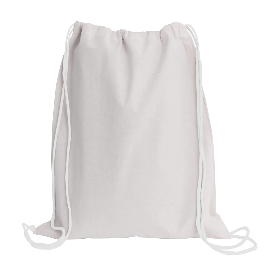 Economical Sport Cotton Drawstring Bag Cinch Packs - By Piece