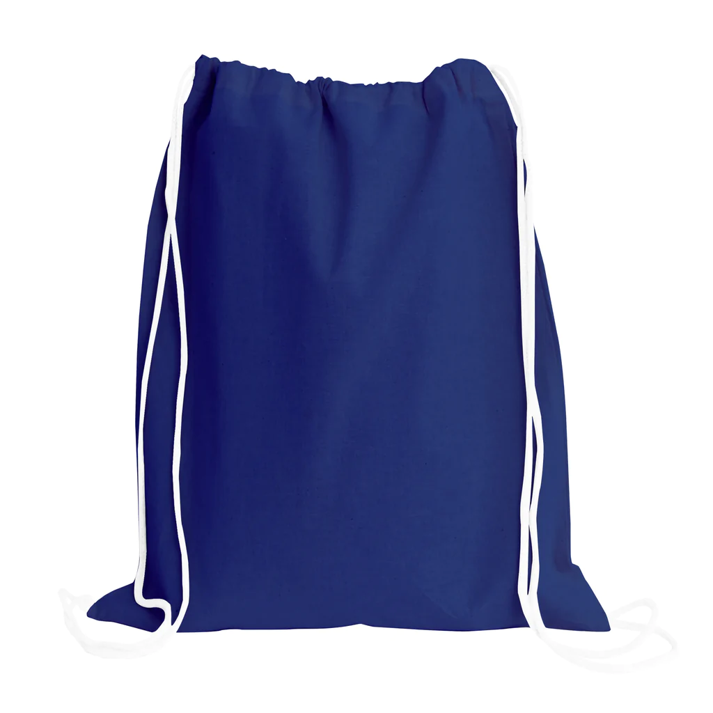 Economical Sport Cotton Drawstring Bag Cinch Packs - By Piece