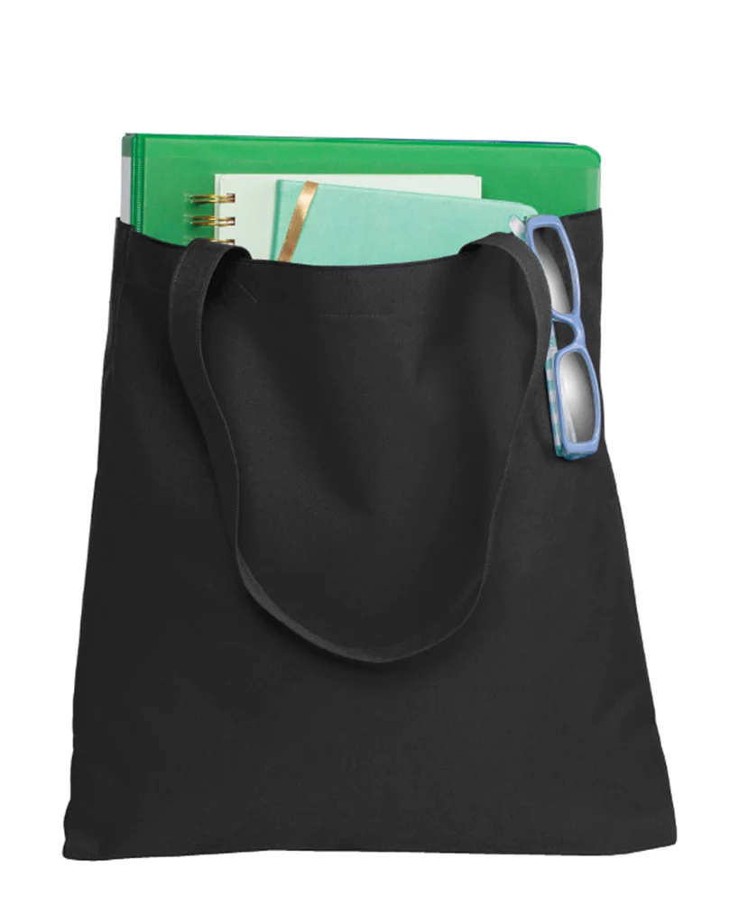 Polyester Daily Use Document Tote Bags with Self Fabric Handles - By Piece