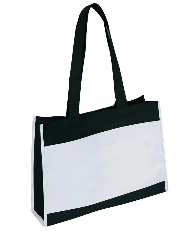 Travel Tote Bag with Hook and Loop Closure - By Piece