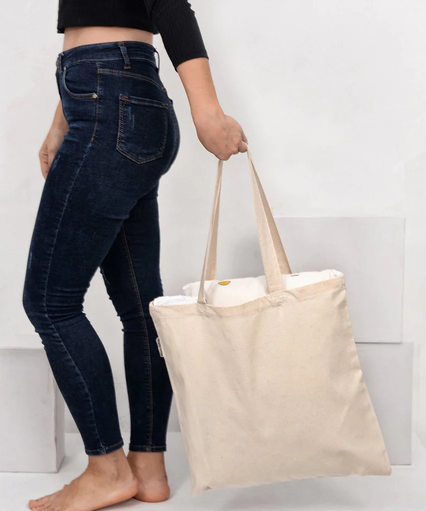 Organic Cotton Canvas Tote Bags-100% Certified Organic Cotton - By Piece