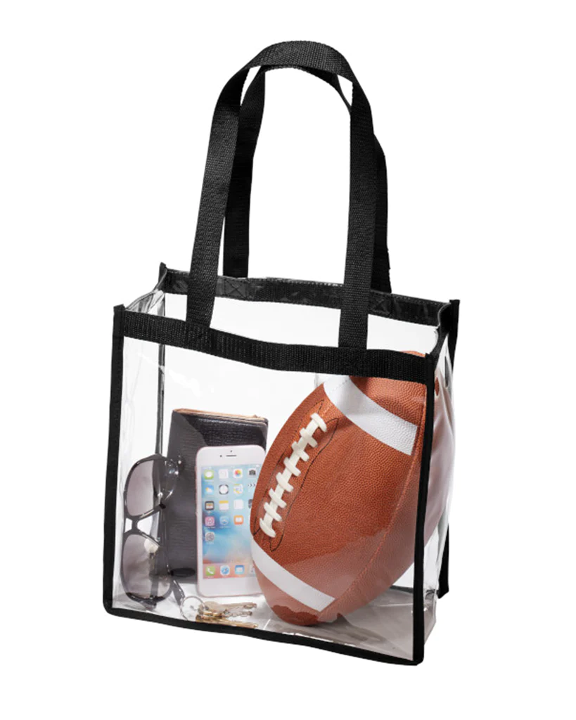 Stadium Approved Clear PVC Tote Bags (By Piece)