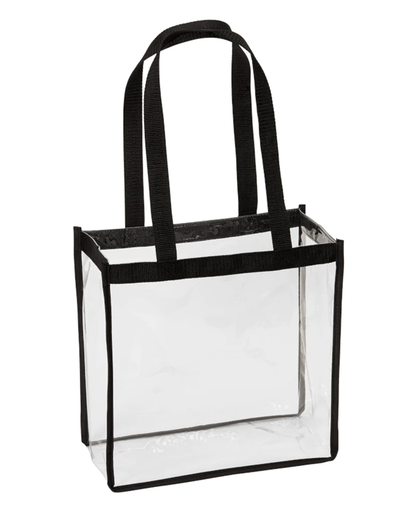 Stadium Approved Clear PVC Tote Bags (By Piece)