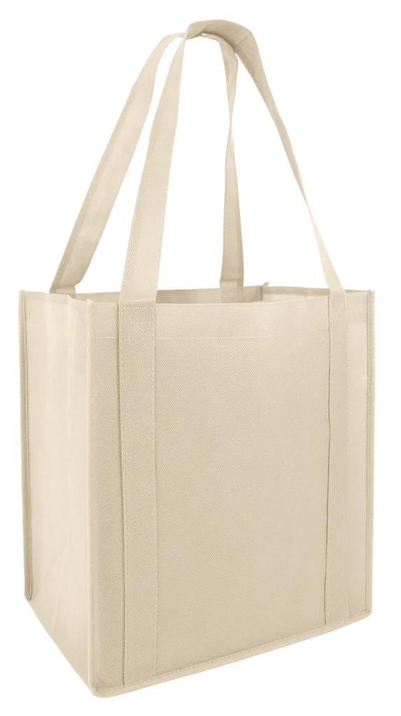 Reusable Grocery Bag / Shopping Tote with PL Bottom (By Piece)