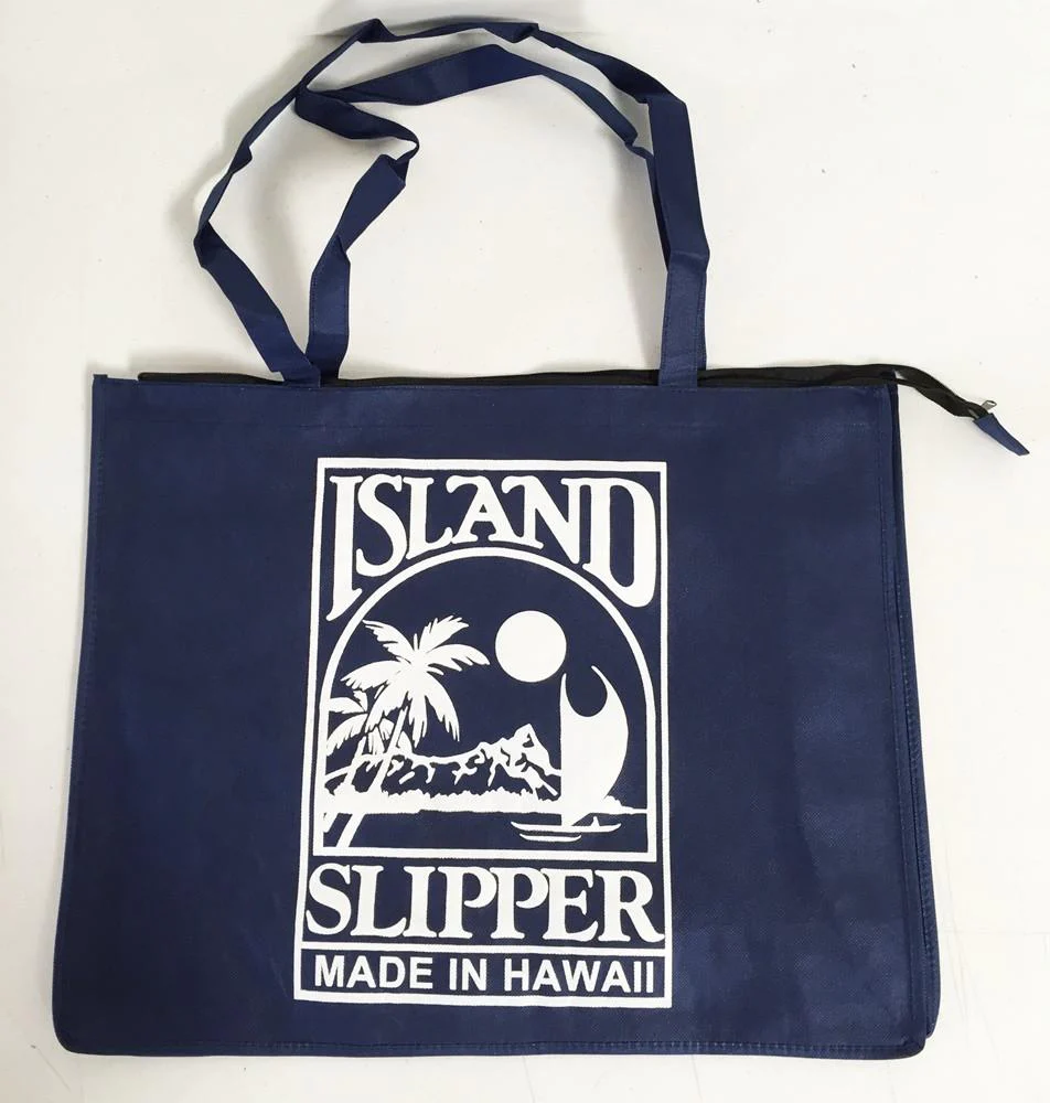 Zippered Large Tote Bags - Reusable Grocery Bags (By Piece)