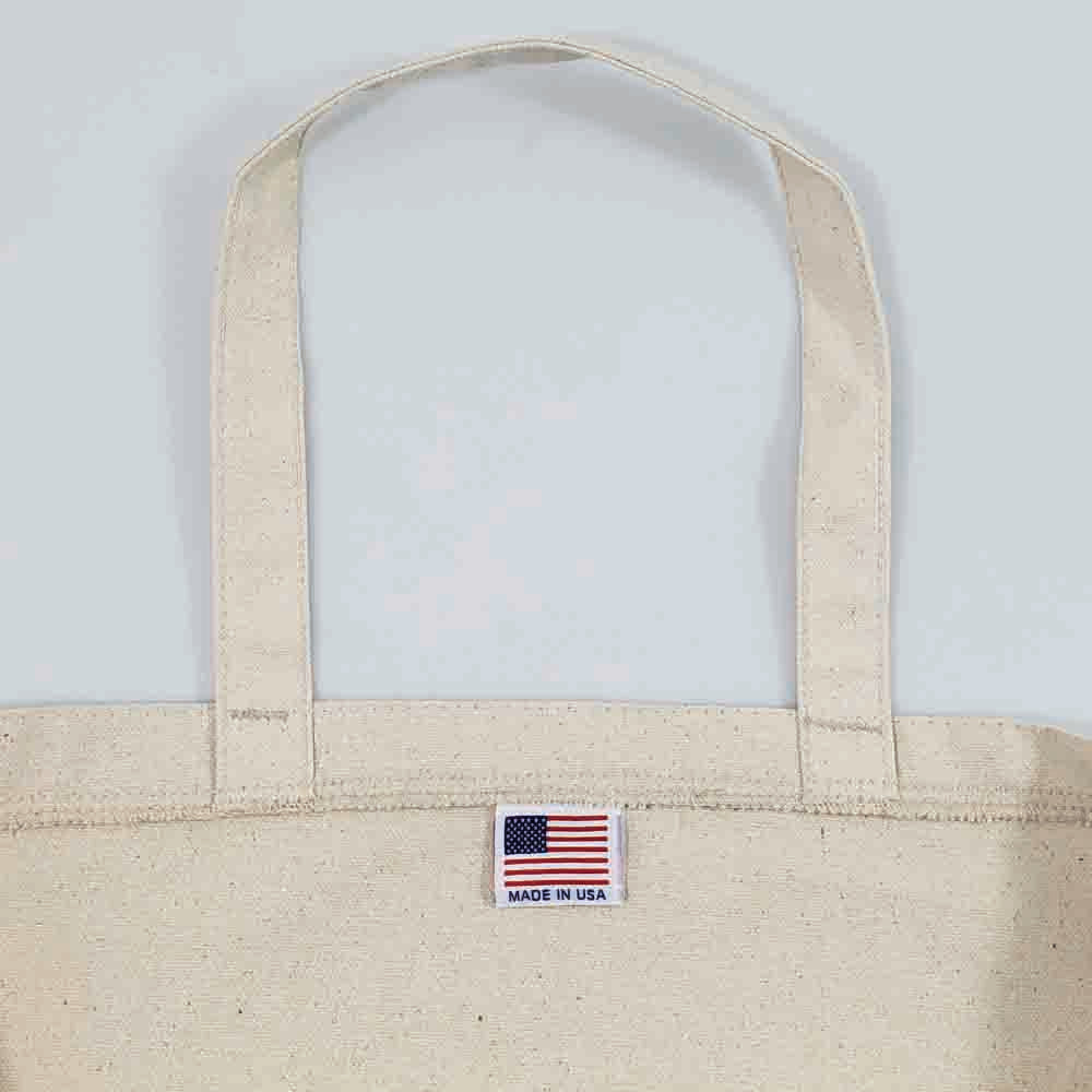 Daily Use Medium Canvas Tote Bag - Made in USA - By Piece