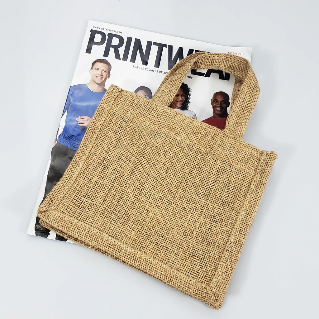 Small Burlap Party Favor Bags / Jute Gift Tote Bags (By Piece)