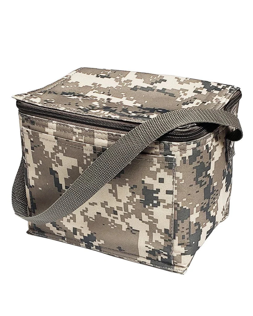 Digi Camo 6-Pack Cooler Bag / Lunch Bag