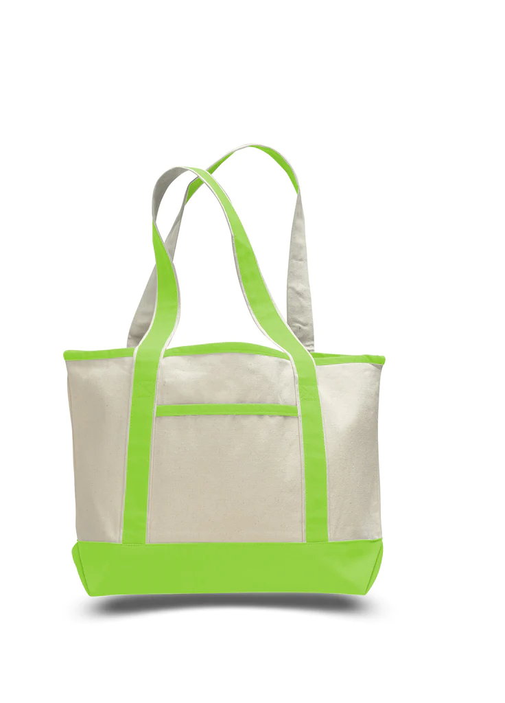 Medium Size Heavy Canvas Deluxe Tote Bag (By Piece)