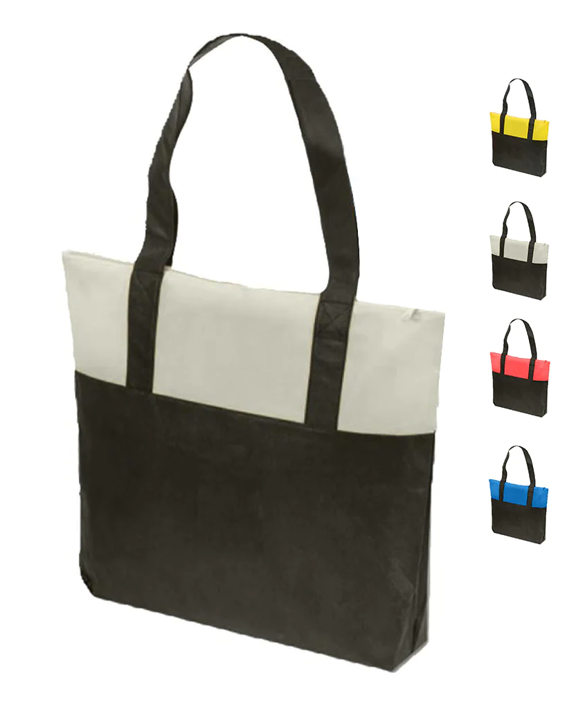 Standard Size Polypropylene Zippered Tote Bag