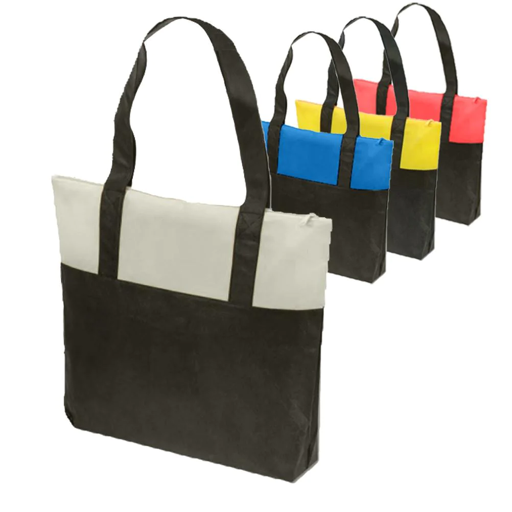 Standard Size Polypropylene Zippered Tote Bag