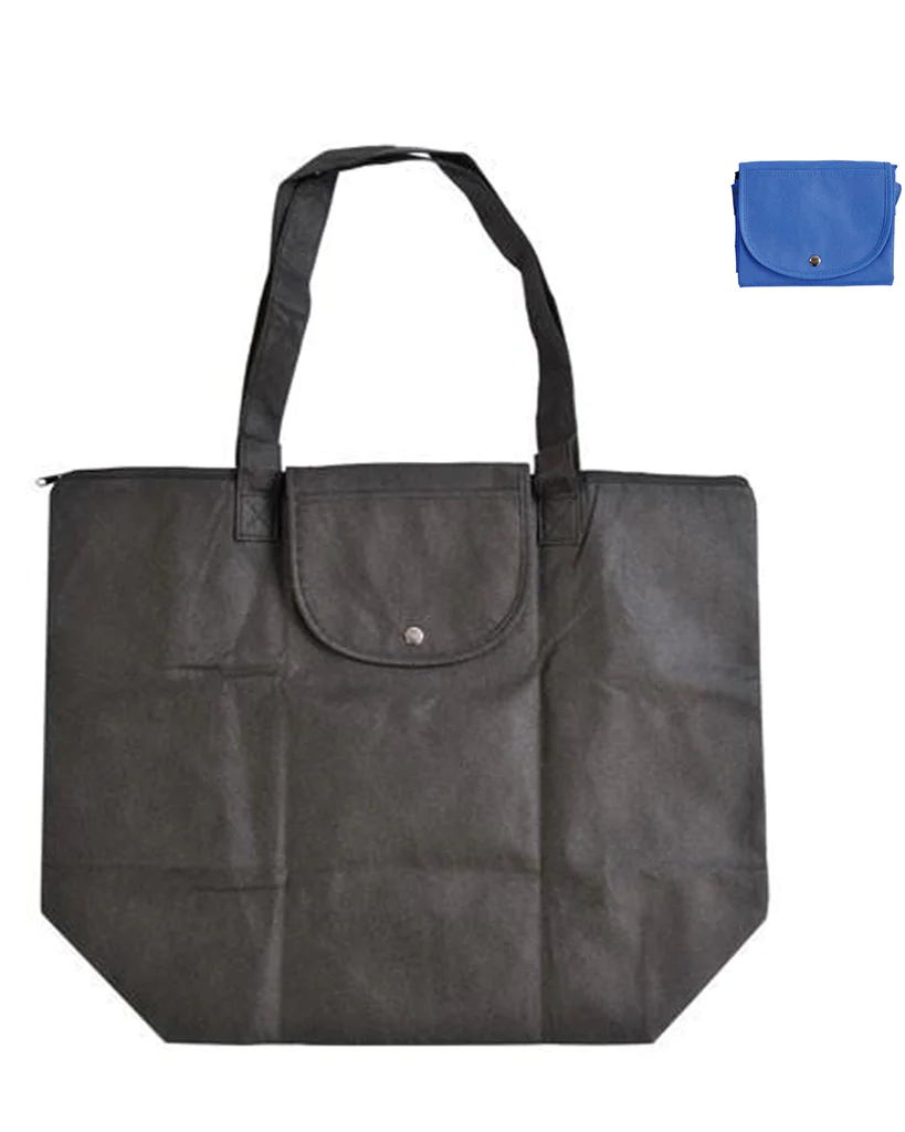 Foldable Zippered Economical Tote Bag