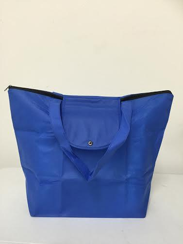 Foldable Zippered Economical Tote Bag