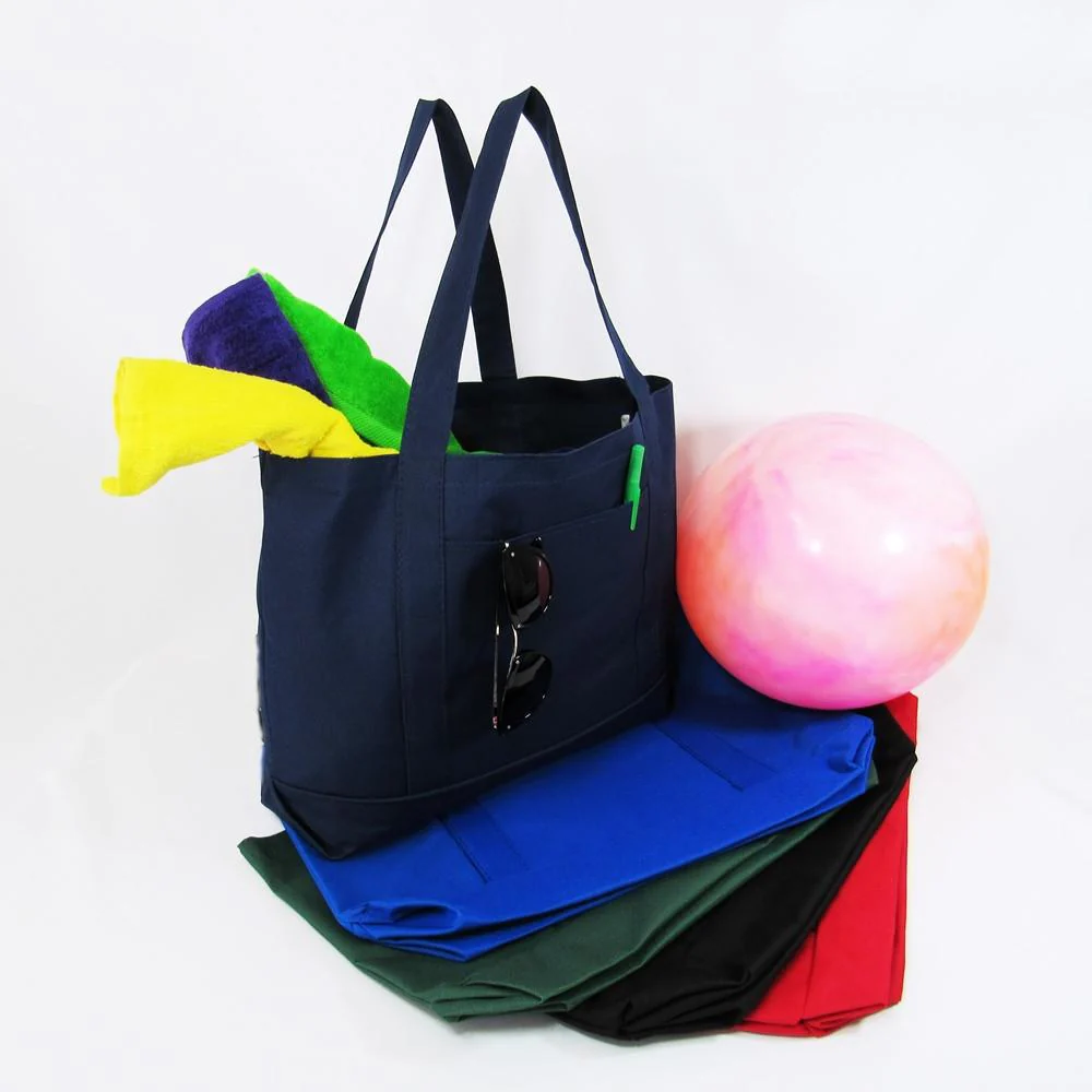 Sturdy Shopping Tote Bags Solid With PVC Backing  - By Piece