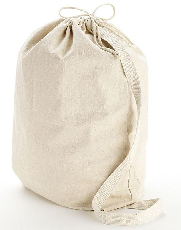 Wholesale Heavy Canvas Laundry Bags W/Shoulder Strap/Small-Medium-Large (By Piece)