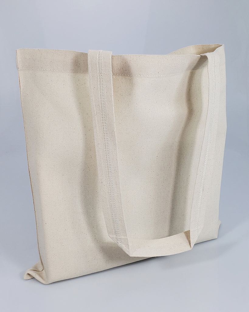 Eco-Friendly Canvas Convention Totes with Long Handles