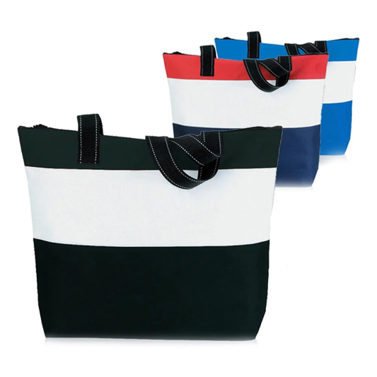 Colorful Beach Tote Bags With Zipper