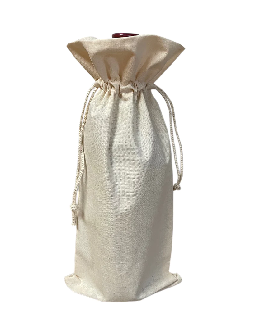 Your Custom Logo! GIFT BAGS Bulk Printed, Small Natural Cotton Eco Reusable  Drawstring Cloth for Promo, Crafters, Wedding, Party Favors