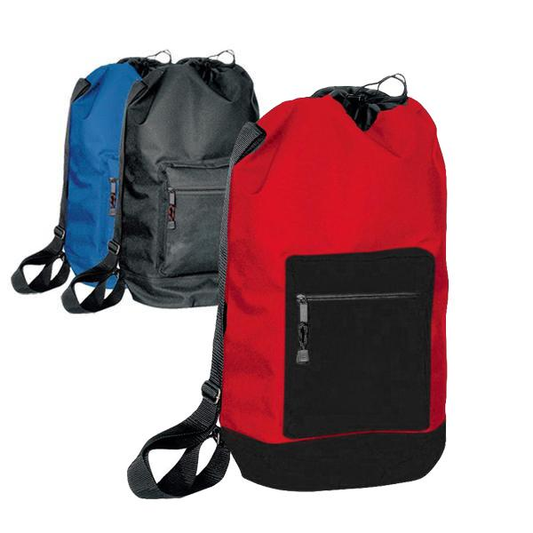 Long Drawstring Backpack with Adjustable Shoulder Strap
