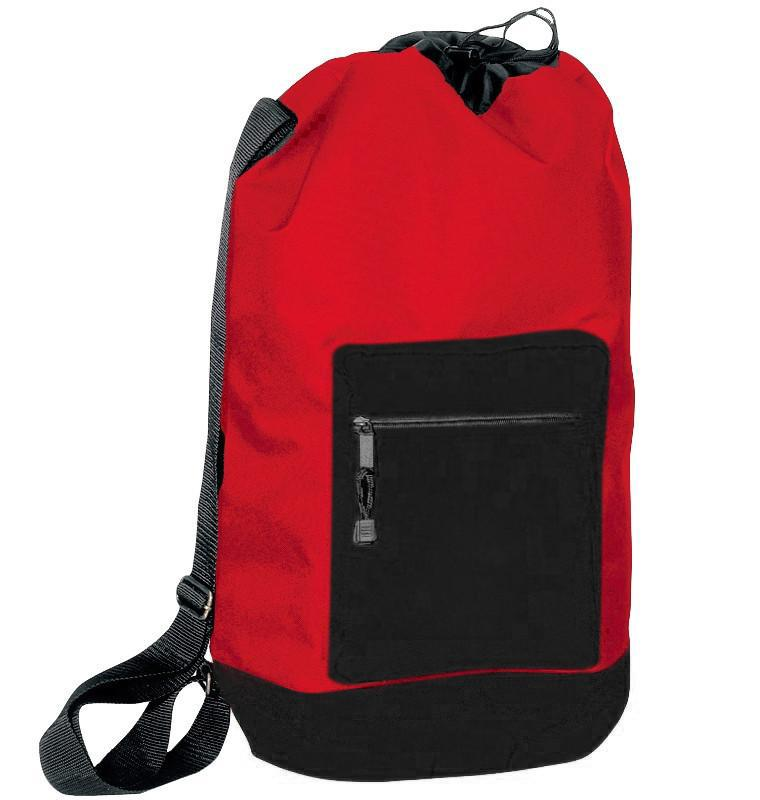 Long Drawstring Backpack with Adjustable Shoulder Strap