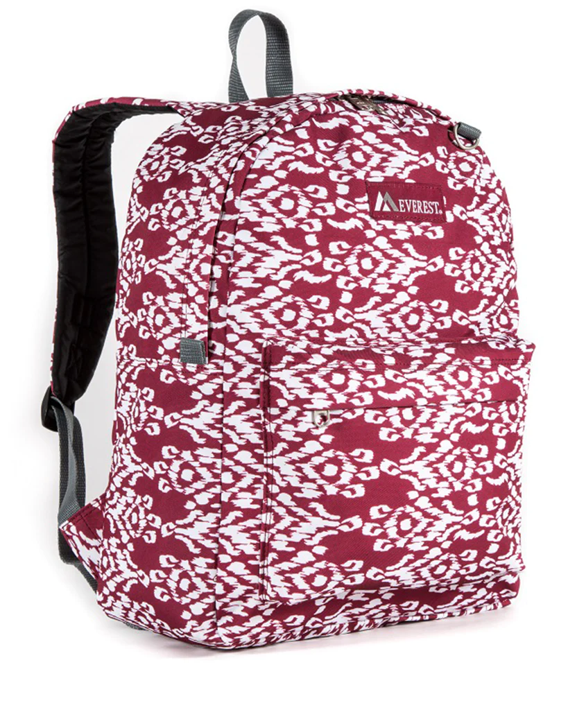 16.5" Pattern Printed Wholesale Backpacks