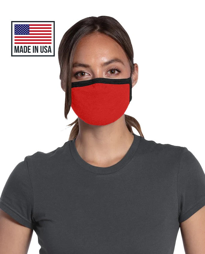 Organic Cotton Reusable Face Mask - Made in USA